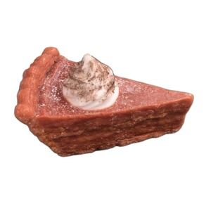 Apple & Pumpkin Pie Slice Candles. 5" Threshold. 2 New